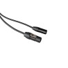 Hilec PCT1-HYBRID-XLR3-5M - Câble DMX + Power pour l'extérieur avec co