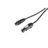 Hilec PCT1-HYBRID-XLR3-10M - Câble DMX + Power pour l'extérieur avec c