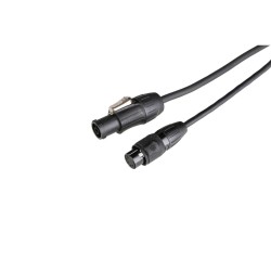 Hilec PCT1-HYBRID-XLR5-3M - Câble DMX + Power pour l'extérieur avec co