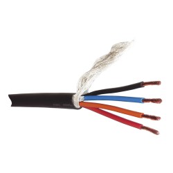 Hilec PROHP-440 - Câble HP 4x4 noir bobine 50m