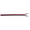 Tasker C102 (2x0.75 r/z) - TASKER Speaker cable, flat: 2x0.75mm², red/