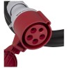 Hilec CEE-CABLE-32A-5G6-20M - Câble de rallonge CEE à 5 pôles, 5G6, lo