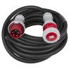 Hilec CEE-CABLE-63A-5G16-20M - Câble de rallonge CEE à 5 pôles, 5G16, 