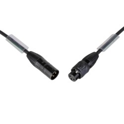 Hilec DMX-3PMF-1M5 - EURO PRO-SERIES : Câble DMX/AES assemblé avec con