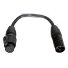 Hilec DMX-3PM-5PF-0.15M - EURO PRO-SERIES : Câble adaptateur DMX 3 bro