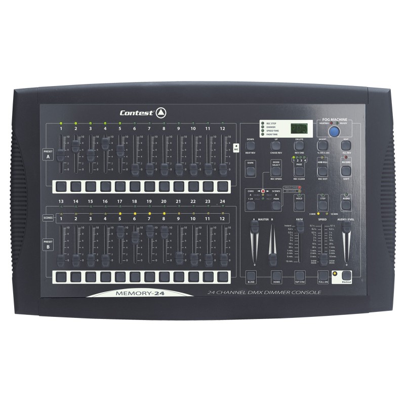 Contest MEMORY-24 - Console DMX 24 canaux pour blocs de puissance