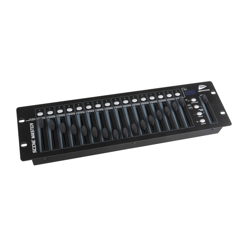 JB Systems SCM-1 SCENEMASTER - Contrôleur DMX à 16 canaux + Fonctions 