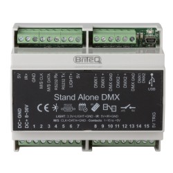 Briteq LD-1024DIN - 1024 Channel DMX interface that can be easily moun