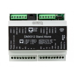 Briteq LD-1024DIN NET - 1024 Channel DMX interface & Multizone control