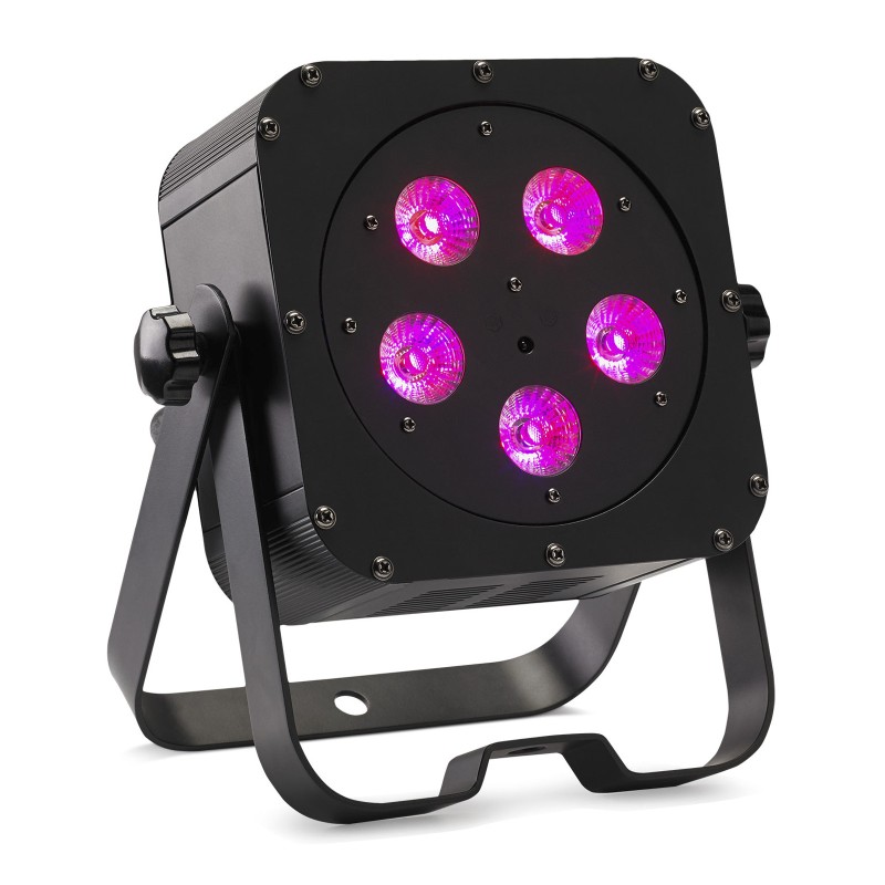 Contest irLEDFLAT-5x12SIXb - Proj à 5 LEDs 6en1 12W RGBWA+UV+Télec