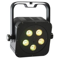 Contest irLEDFLAT-5x12SIXb - Proj à 5 LEDs 6en1 12W RGBWA+UV+Télec