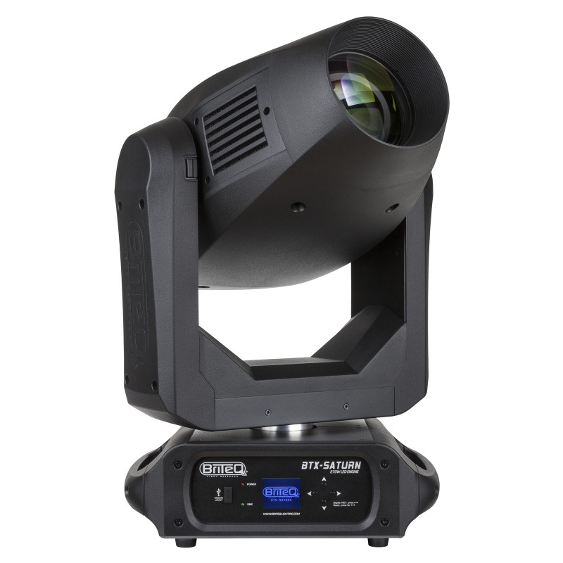 Briteq BTX-SATURN - Lyre à LED 270W avec Zoom 8-45°, mélange des coule