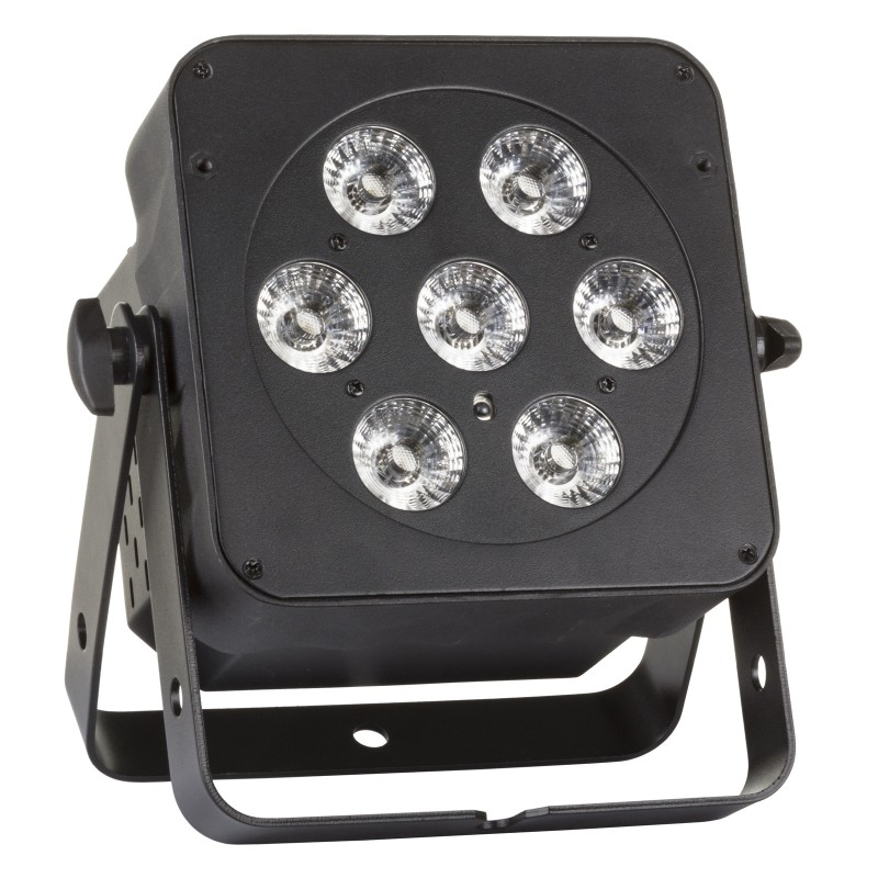 JB Systems LED PLANO 7FC-BLACK - Un projecteur LED extrêmement compact