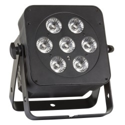 JB Systems LED PLANO 7FC-BLACK - Un projecteur LED extrêmement compact