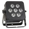 JB Systems LED PLANO 7FC-BLACK - Un projecteur LED extrêmement compact