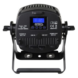 Briteq BT-COLORAY 60R - Projecteur IP65, élégant et équipé d’une LED R