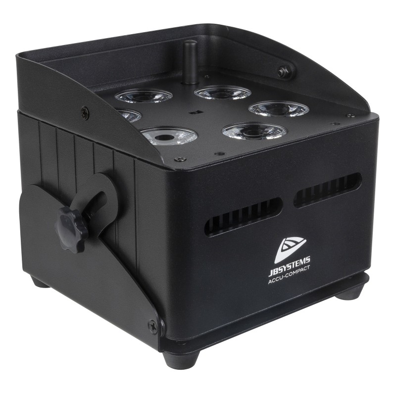 JB Systems ACCU-COMPACT - Projecteur à LED économique, fonctionnant su