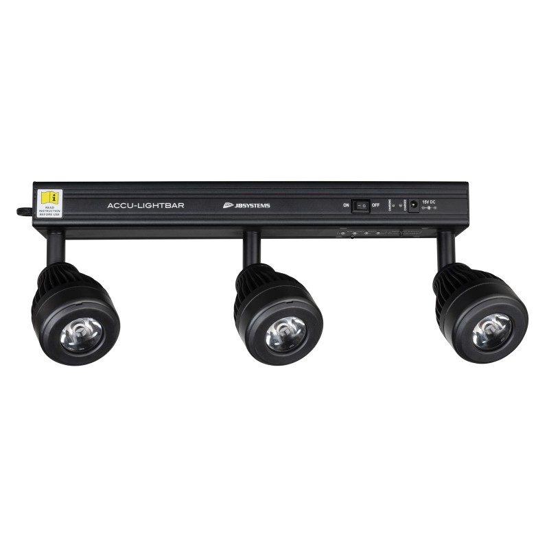 JB Systems ACCU-LIGHTBAR - Projecteur LED compact, mais puissant et éc