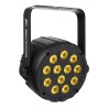 JB Systems MINI-PAR 12TC Mk2 - Projecteur LED ultra-compact avec 12 LE