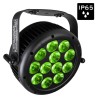 Briteq BTI-FLATPAR12 - Projecteur IP65 robuste et plat, équipé de 12 L