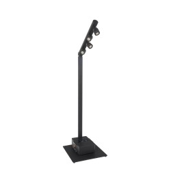 Briteq BTI-AKKUPOLE BLACK - Projecteur Accu LED EXPO IP65 4x5W + WDMX 