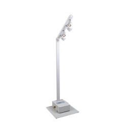 Briteq BTI-AKKUPOLE WHITE - IP65 Projecteur Accu LED EXPO 4x5W + WDMX 