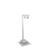 Briteq BTI-AKKUPOLE WHITE - IP65 Projecteur Accu LED EXPO 4x5W + WDMX 