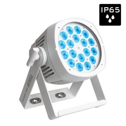 Briteq BT-COLORAY 18FCR WHITE - LED Proj. 18x8W RGBW 20° WHITE (TRUE1)