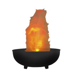 JB Systems LED VIRTUAL FLAME - Flamme virtuelle à LED, diamètre: 36cm