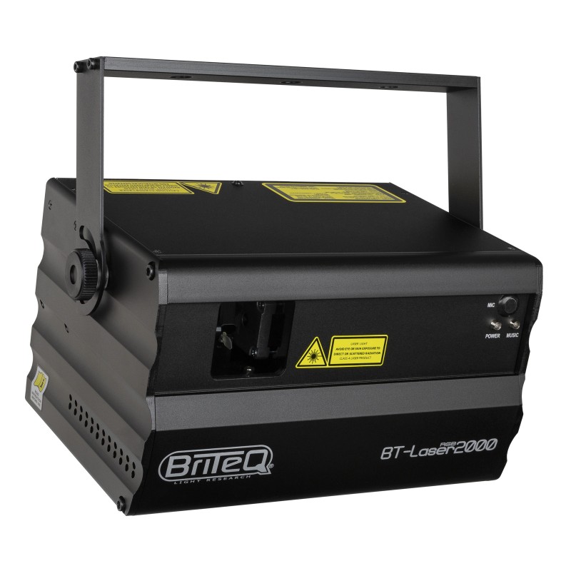 Briteq BT-LASER2000 RGB - Un superbe et puissant laser RVB 2W de class