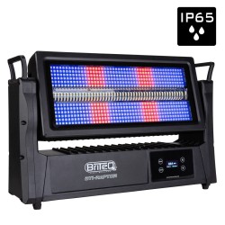 Briteq BTI-RAPTOR - Stroboscope inclinable extérieur IP65, rapide et p