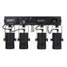Briteq BEAMSPOT-4BAR WW - Cette barre compacte est équipée de quatre p