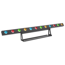 JB Systems PIXBAR 12TC - Barre lumineuse couleur avec 12 LED RGB de 3W
