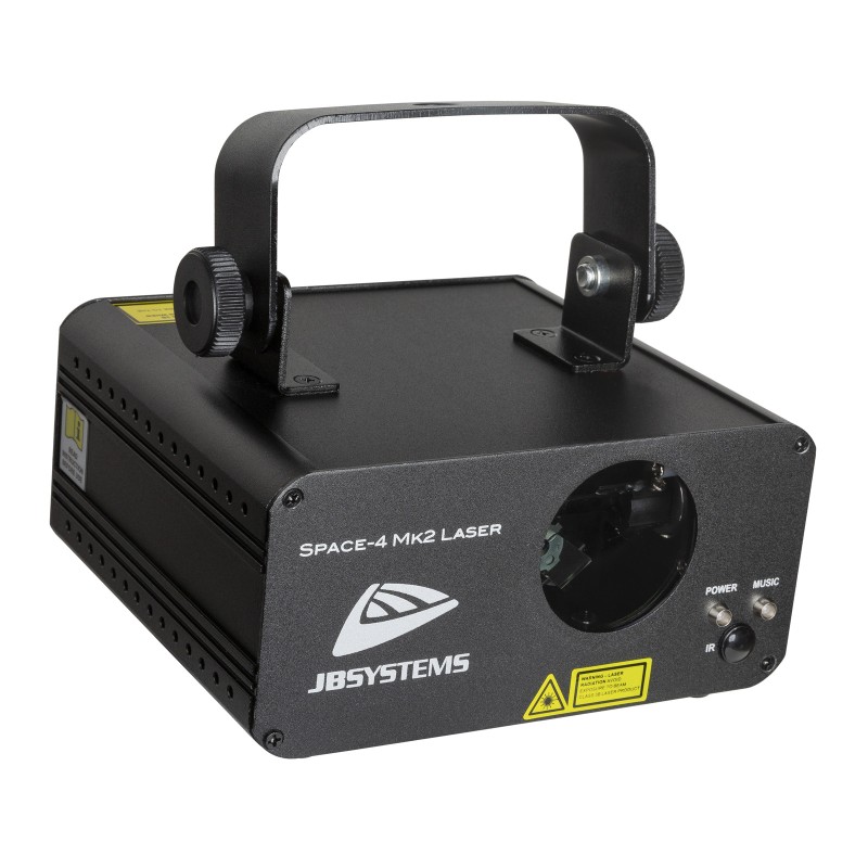 JB Systems SPACE-4 Mk2 LASER - Attrayant laser vert de 50mW pour les D