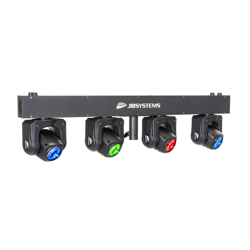 QUADRA MOVE - Barre lumineuse avec 4 lyres LED RGBW 40W