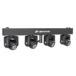 QUADRA MOVE - Barre lumineuse avec 4 lyres LED RGBW 40W