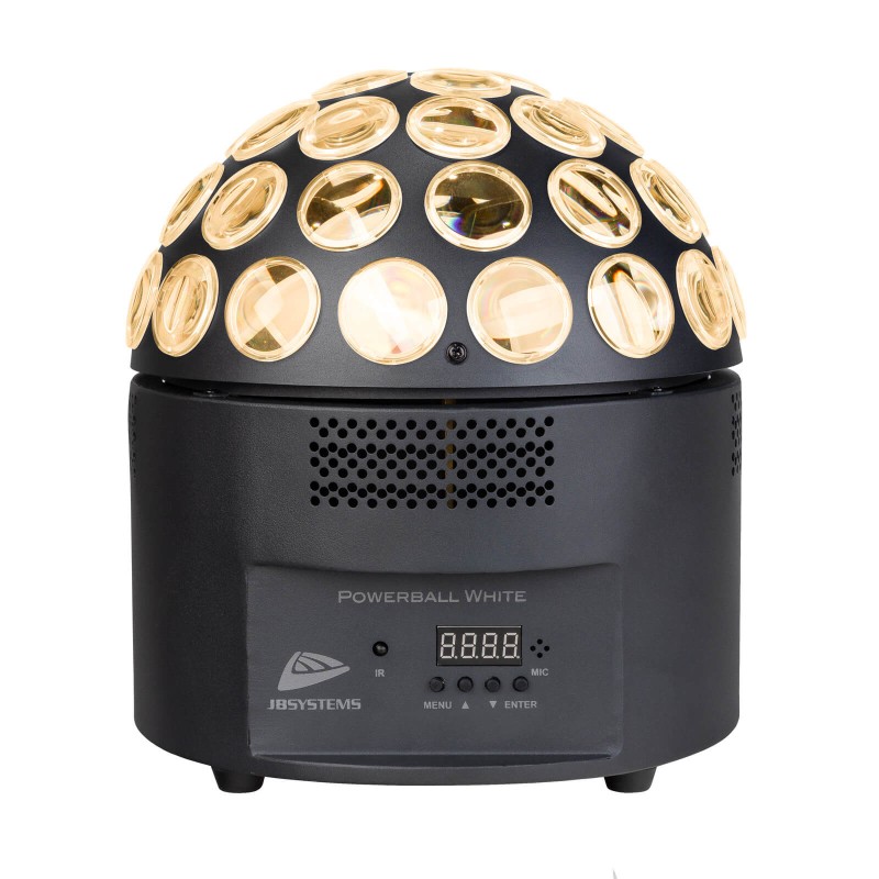 JB Systems POWERBALL WHITE - Puissante version à LEDs de 200W de la bo