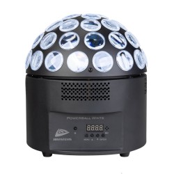 JB Systems POWERBALL WHITE - Puissante version à LEDs de 200W de la bo