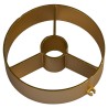 Briteq BT-NONABEAM set 9 louvers GOLD - Set of 9 gold louvers for the 