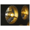 Briteq BT-NONABEAM set 9 louvers GOLD - Set of 9 gold louvers for the 