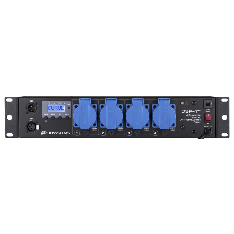 JB Systems DSP-4 Mk2 /G - Dimmer/switch pack multifonctionnel équipé d