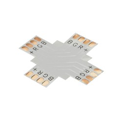 Contest XCO-4 - Connecteur en croix pour ruban RGB - 10mm