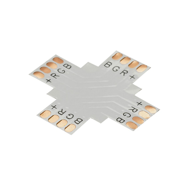 Contest XCO-4 - Connecteur en croix pour ruban RGB - 10mm