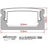 JB Systems ALU-SURFACE-7MM (2M) - Profil bas