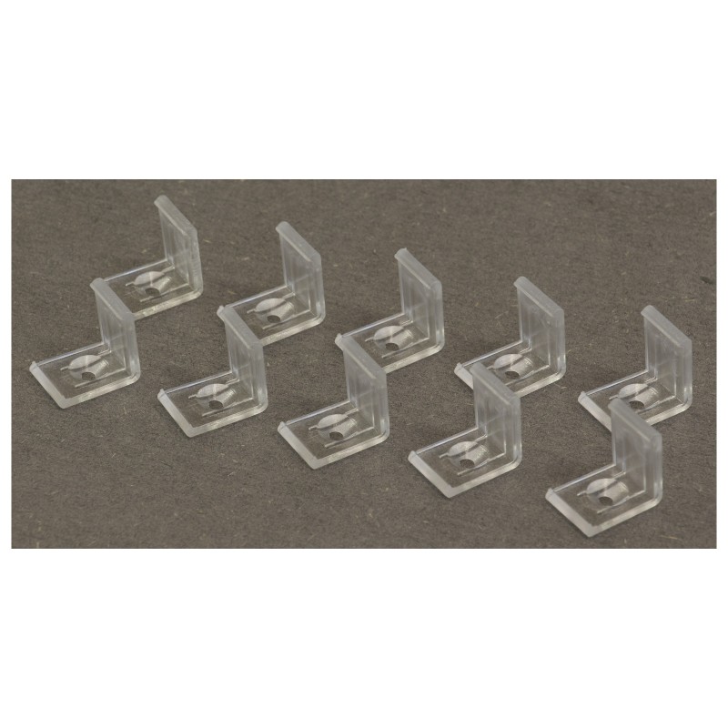 JB Systems ALU-CORNER-15MM-CLIPS - 10 clips de fixation