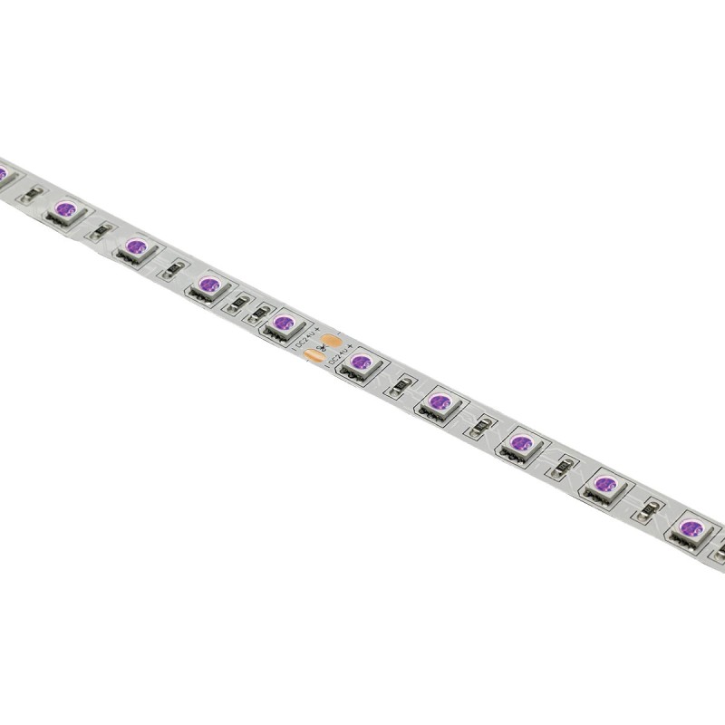 Contest UVTAPE6020 - Ruban LEDs UV 395nm, 24V, 15W/m, 60leds/m, IP20 -