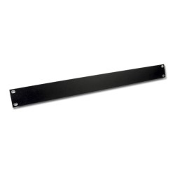 Audiophony TOLE1U/NO - Panneau 19 pouces vierge 1 unité noir