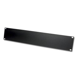 Audiophony TOLE2U/NO - Panneau 19 pouces vierge 2 unité noir