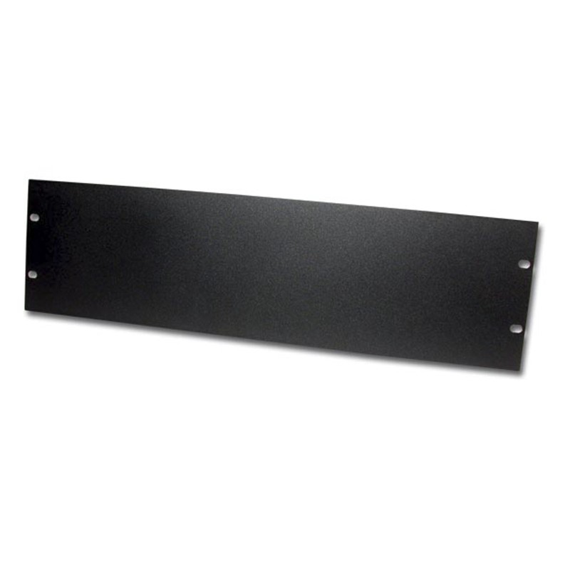 Audiophony TOLE3U/NO - Panneau 19 pouces vierge 3 unité noir