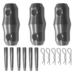 ConteStage AG29-034 - Angle 290mm 3 directions 90° sommet bas gauche